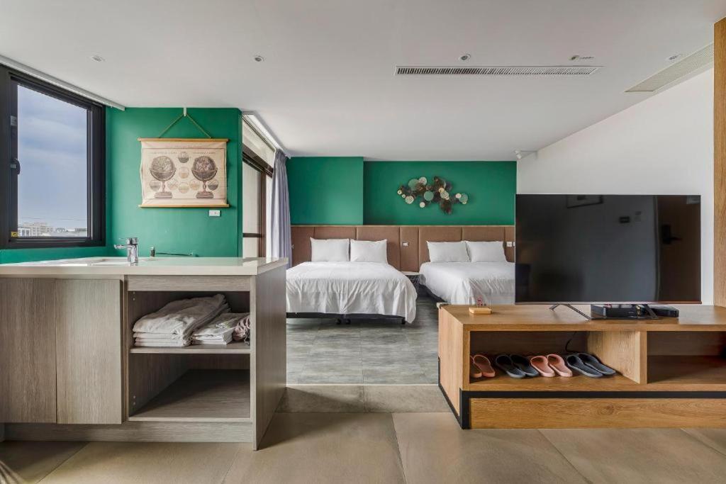 Bed and Breakfast Wandao Donggang Exterior foto